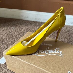 Christian Louboutin Bright Yellow Heels